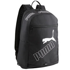 Puma Seljakotid Phase Backpack must 079952 01 hind ja info | Koolikotid, sussikotid | kaup24.ee