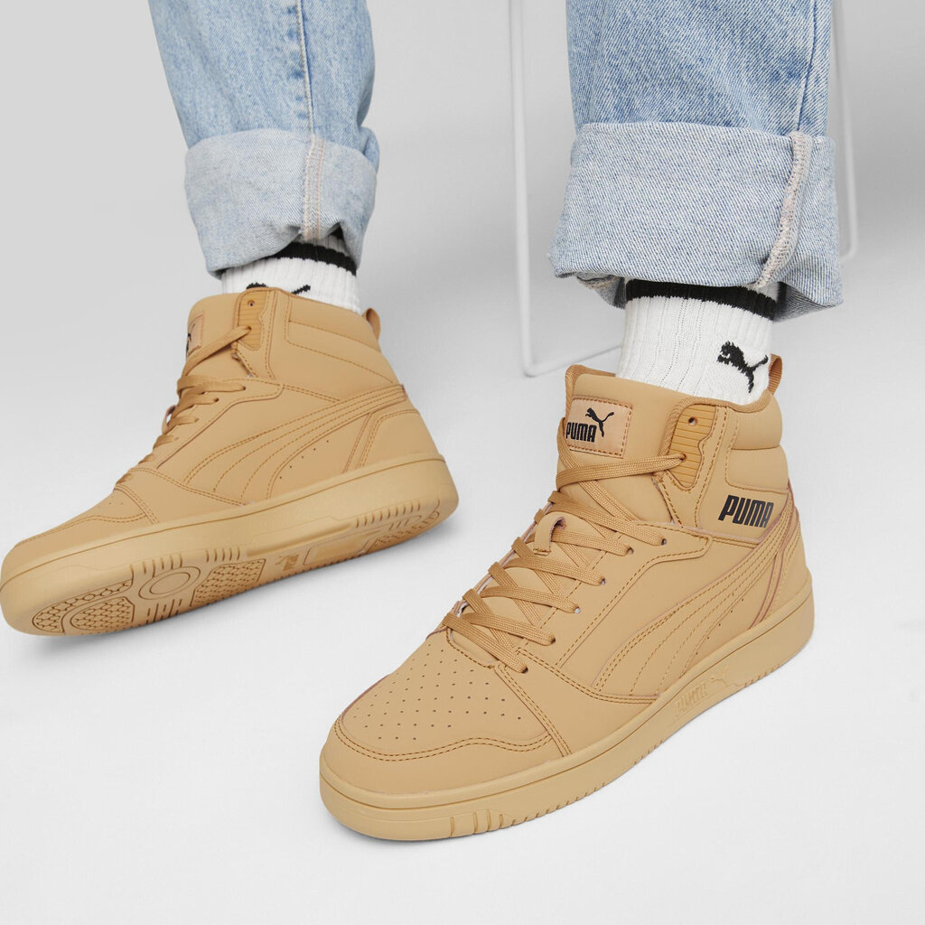 Puma Jalatsid Rebound V6 Buck Cream 393580 02 393580 02/7 цена и информация | Spordi- ja vabaajajalatsid meestele | kaup24.ee