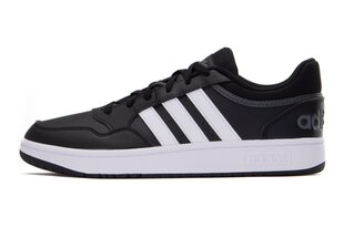 "Adidase HOOPS 3.0 spordijalatsid meestele, must (suurus 42)" GY5432_42 hind ja info | Spordi- ja vabaajajalatsid meestele | kaup24.ee