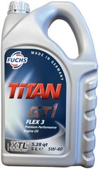 Titan GT1 Flex 3 5W-40 1l (602007292) цена и информация | Моторные масла | kaup24.ee