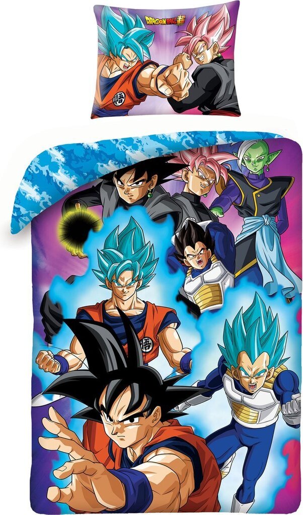 Voodipesukomplekt Dragon Ball Z 140x200 cm, 2-osaline hind ja info | Beebide ja laste voodipesu | kaup24.ee