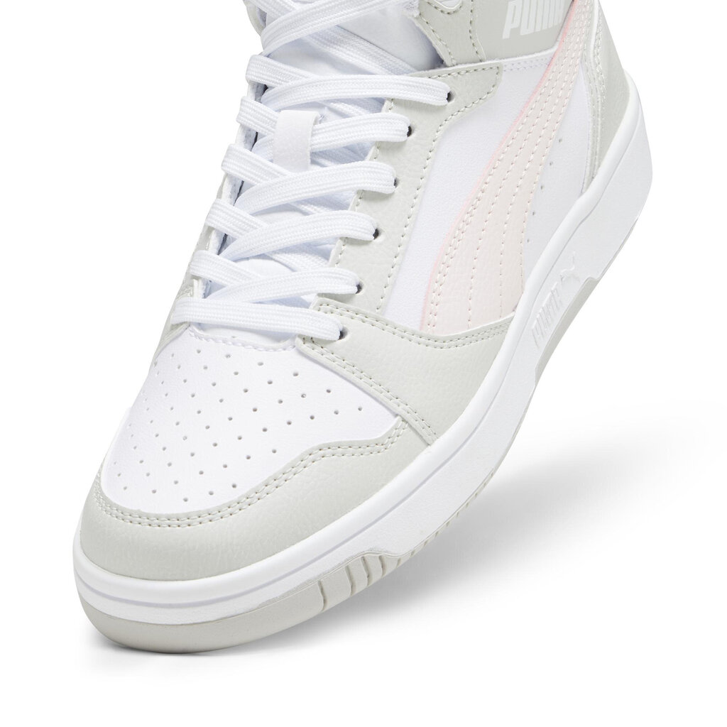 Puma Jalatsid Rebound V6 White Grey Pink 392326 07 392326 07/5.5 цена и информация | Spordi- ja vabaajajalatsid meestele | kaup24.ee