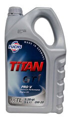 Titan GT1 Pro V 0W-20 5l (602007667) hind ja info | Mootoriõlid | kaup24.ee