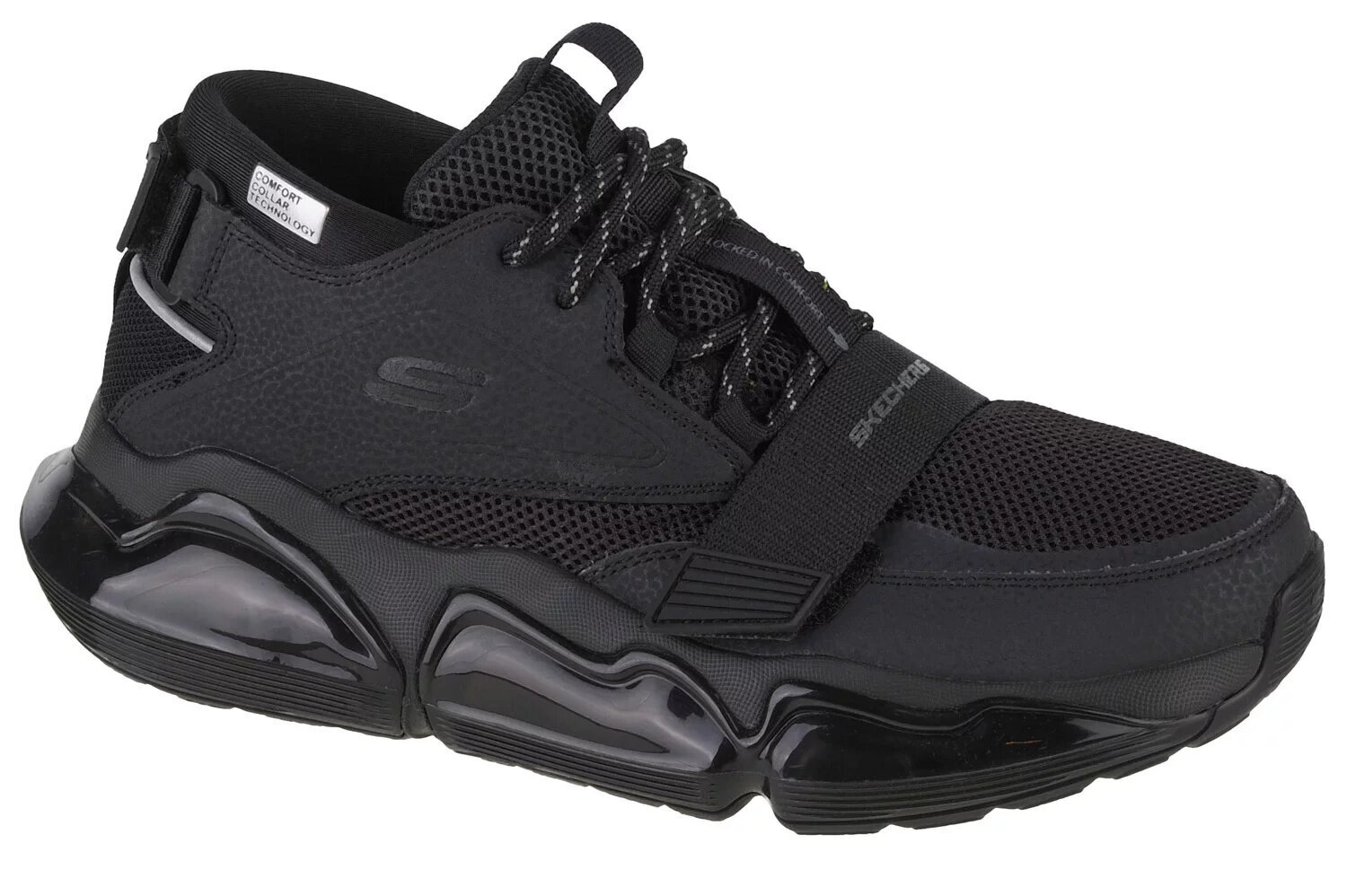 Meeste tossud Skechers Air Cushioning Mega 232384-BBK 58874-N цена и информация | Spordi- ja vabaajajalatsid meestele | kaup24.ee