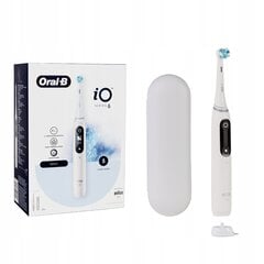 Oral-B iO6 White цена и информация | Электрические зубные щетки | kaup24.ee