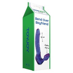 Peenise simulaator Toy Joy Bend Over Boyfriend Strapless Strap-on hind ja info | BDSM ja fetish | kaup24.ee