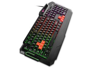 Liocat gaming keyboard KX 756C qwerty black цена и информация | Клавиатуры | kaup24.ee