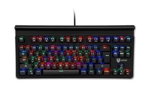 Liocat gaming keyboard KX 375 CM mechanical qwerty black цена и информация | Клавиатуры | kaup24.ee