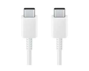 Кабель Samsung EP-DX310JWE USB-C|USB-C 3A 1,8 м белый (OEM) цена и информация | Кабели и провода | kaup24.ee