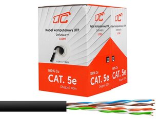 LTC Cat5e, 100 m цена и информация | Кабели и провода | kaup24.ee