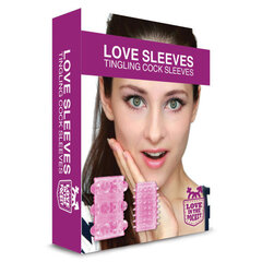 Love Sleeves peenise varrukate komplekt 2 tk. hind ja info | Peeniserõngad, mansetid jne. | kaup24.ee