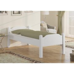 Кровать Olivia Liva Senior, 140х200 см, белый цена и информация | Кровати | kaup24.ee
