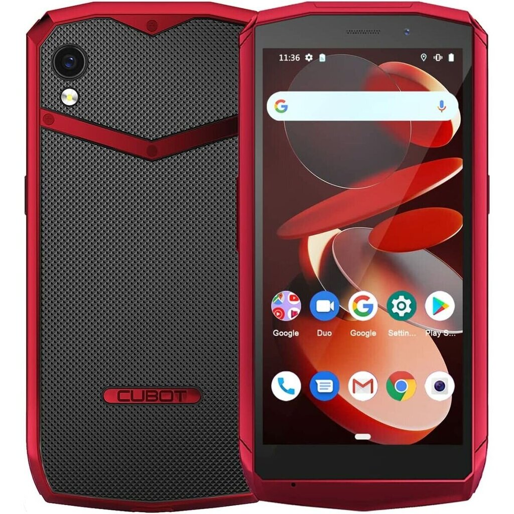 Cubot Pocket Dual SIM 4/64GB Black Red цена и информация | Telefonid | kaup24.ee