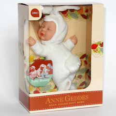 Кукла Anne Geddes - Белый заяц, 23 см цена и информация | Мягкие игрушки | kaup24.ee