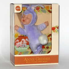 Кукла Anne Geddes - Фиолетовый заяц, 23 см цена и информация | Мягкие игрушки | kaup24.ee
