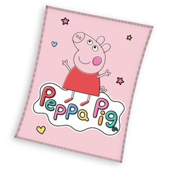 Põrsas Peppa pehme tekk 110 x 140 cm hind ja info | Voodikatted, pleedid | kaup24.ee