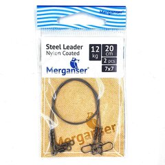 Landitross Merganser Steel Leader, 2 tk hind ja info | Konksud kalapüügiks | kaup24.ee