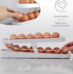 Контейнер для хранения яиц, 12-14 шт яйца цена и информация | Посуда для хранения еды | kaup24.ee