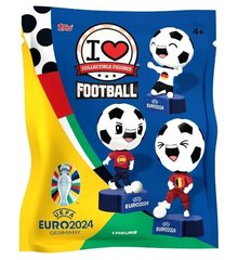 Kogutavad kujukesed Topps I love Football UEFA EURO 2024 Booster Pack hind ja info | Mudelautode kollektsioneerimine | kaup24.ee