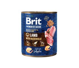 Brit Premium by Nature Lamb märgtoit tundliku seedimisega koertele, 400 g hind ja info | Konservid koertele | kaup24.ee