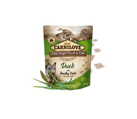 Carnilove Pate Duck with Timothy Grass, märgtoit koertele, 300 g hind ja info | Konservid koertele | kaup24.ee