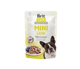 Brit Care Mini Lamb fillets in гravy влажный корм для собак мелких пород, 85 г x 24 цена и информация | Консервы для собак | kaup24.ee