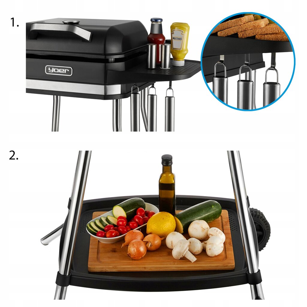 Elektrigrill 5in1 Yoer 3050 W цена и информация | Grillid | kaup24.ee