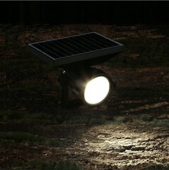 Солнечная лампа SuperLED, черная, 30 см, 1 шт. цена и информация | Уличное освещение | kaup24.ee