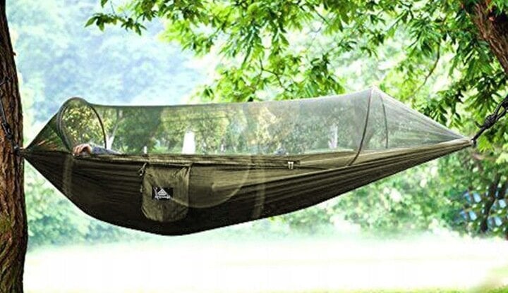 Hammock Naturefun, heleroheline цена и информация | Võrkkiiged | kaup24.ee