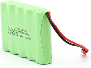 Laetav aku 6V 2400mAh Ni-MH AA RC hind ja info | Patareid | kaup24.ee