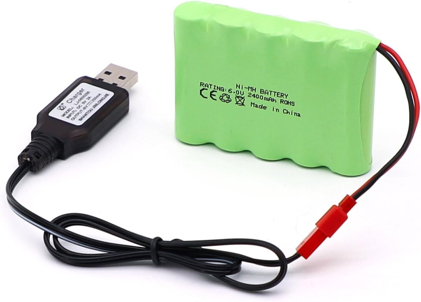 Laetav aku 6V 2400mAh Ni-MH AA RC hind ja info | Patareid | kaup24.ee