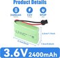 Laetav aku Ni-MH AA 3,6V 2400mAh цена и информация | Patareid | kaup24.ee