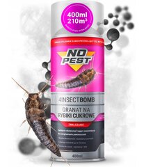 Silverfish Grenade No-Pest 4 Бомба от насекомых 400 мл цена и информация | Насекомые | kaup24.ee