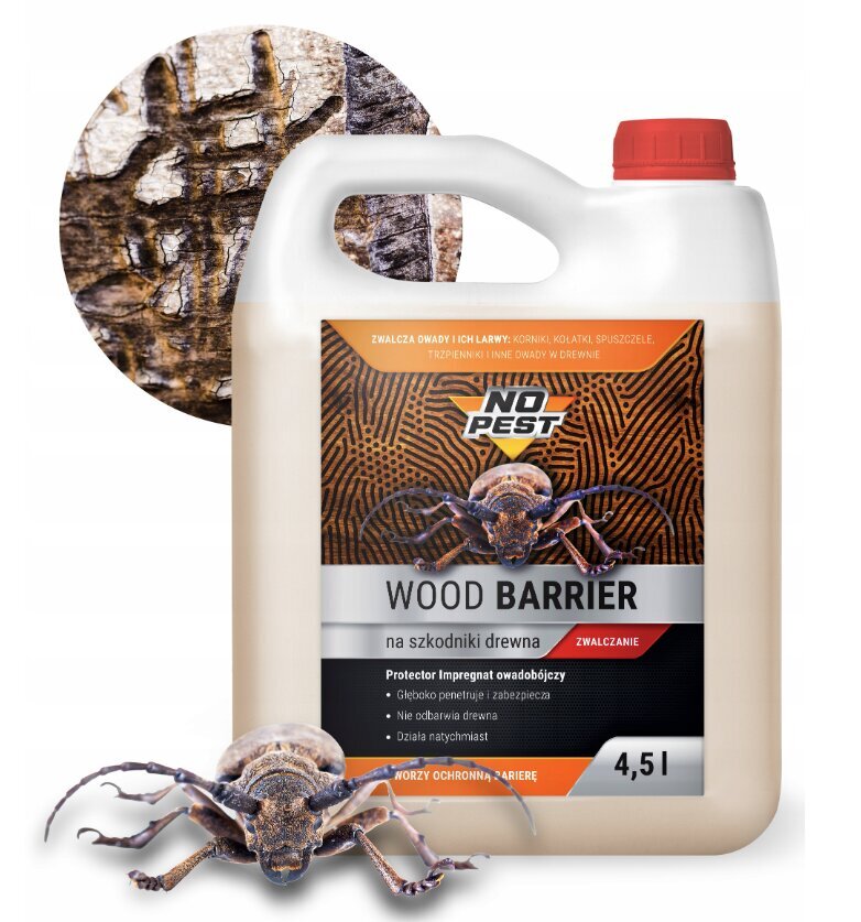 No-Pest Wood Barrier kooremardika agent 4,5 l hind ja info | Putukad | kaup24.ee