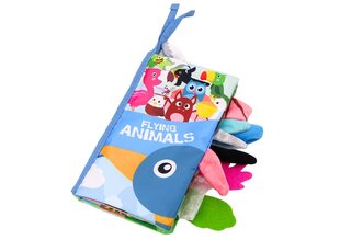 Hariv pehme raamat loomadega hind ja info | Imikute mänguasjad | kaup24.ee