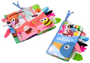 Hariv pehme raamat loomadega hind ja info | Imikute mänguasjad | kaup24.ee