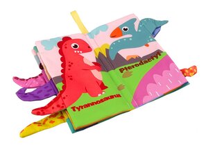 Hariv pehme raamat dinosaurustega hind ja info | Imikute mänguasjad | kaup24.ee