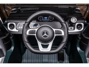 Ühekohaline elektridžiip Mercedes G500, tumeroheline hind ja info | Laste elektriautod | kaup24.ee