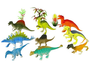 Фигурки динозавров набор из 9 эл. цена и информация | Игрушки для мальчиков | kaup24.ee