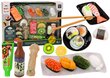 Sushi komplekt koos tarvikutega, 22 tk hind ja info | Tüdrukute mänguasjad | kaup24.ee