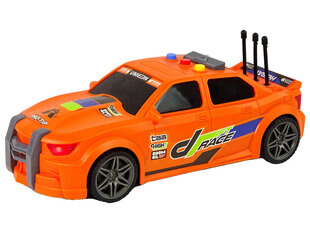 Игрушечный спортивный автомобиль 1:16, оранжевый цена и информация | Развивающий мелкую моторику - кинетический песок KeyCraft NV215 (80 г) детям от 3+ лет, бежевый | kaup24.ee