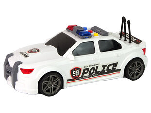 Игрушечная спортивная полицейская машина 1:16, белая цена и информация | Игрушки для мальчиков | kaup24.ee
