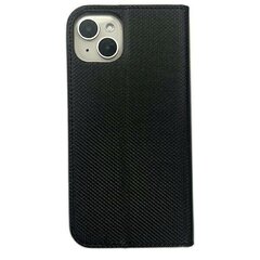 Etui Smart Magnet book iPhone 15 Pro Max 6.7" czarny|black цена и информация | Чехлы для телефонов | kaup24.ee