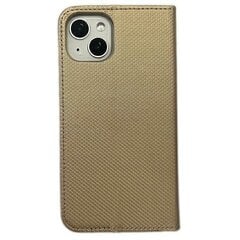 Etui Smart Magnet book iPhone 15 Pro Max 6.7" złoty|gold цена и информация | Чехлы для телефонов | kaup24.ee