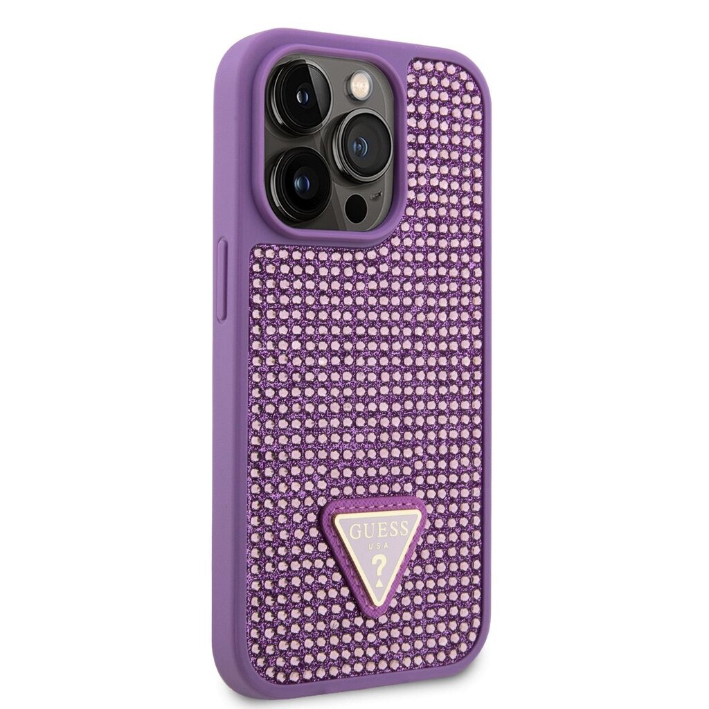 Guess Rhinestones Triangle Metal Logo Case hind ja info | Telefoni kaaned, ümbrised | kaup24.ee