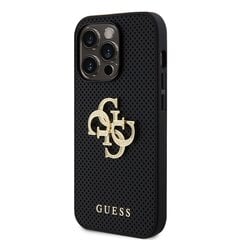 Guess PU Perforated 4G Glitter Metal Logo Case hind ja info | Telefoni kaaned, ümbrised | kaup24.ee