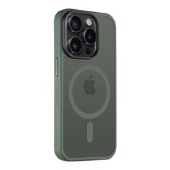 Tactical MagForce Hyperstealth Cover for iPhone 15 Pro Forest Green цена и информация | Чехлы для телефонов | kaup24.ee