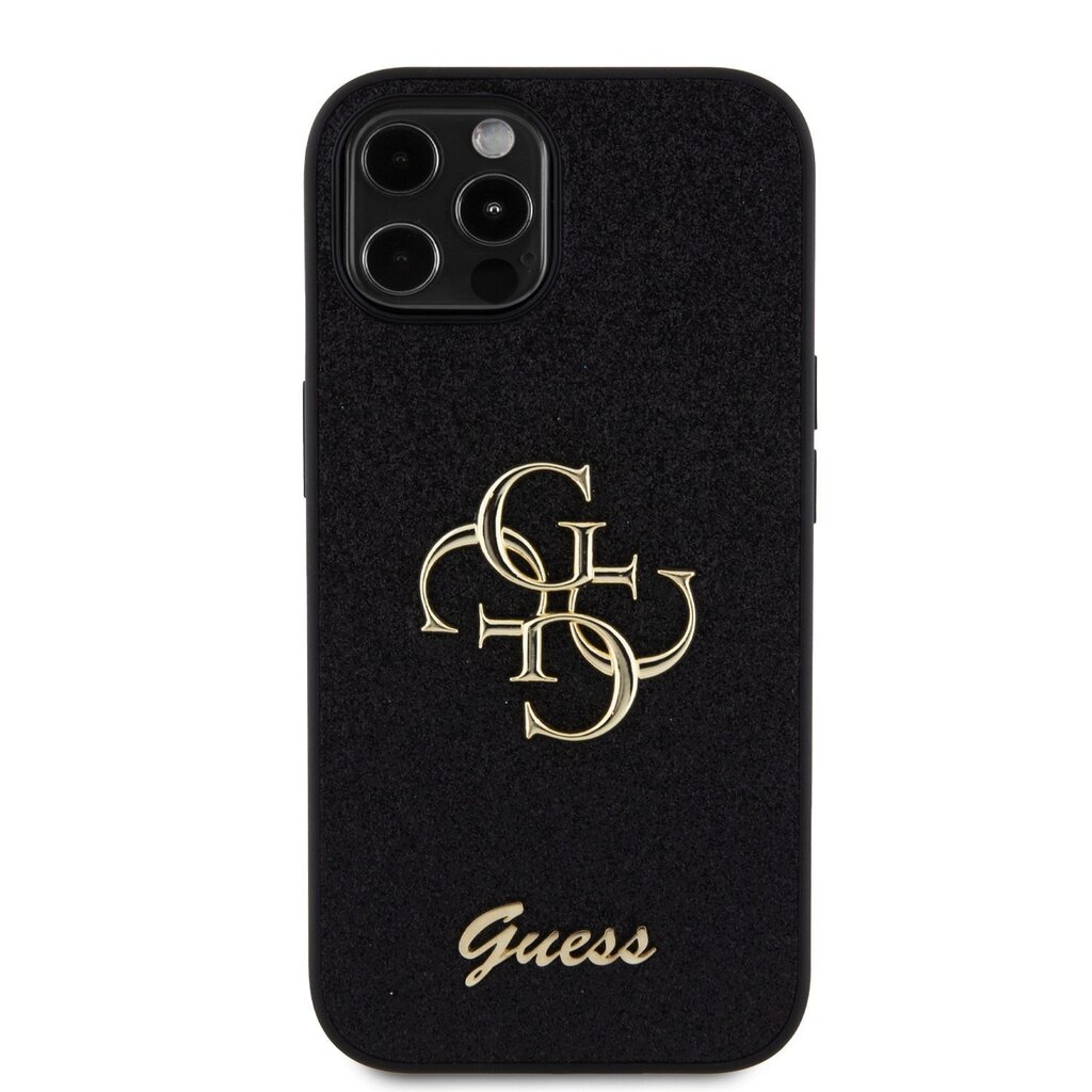 Guess PU Fixed Glitter 4G Metal Logo Case hind ja info | Telefoni kaaned, ümbrised | kaup24.ee