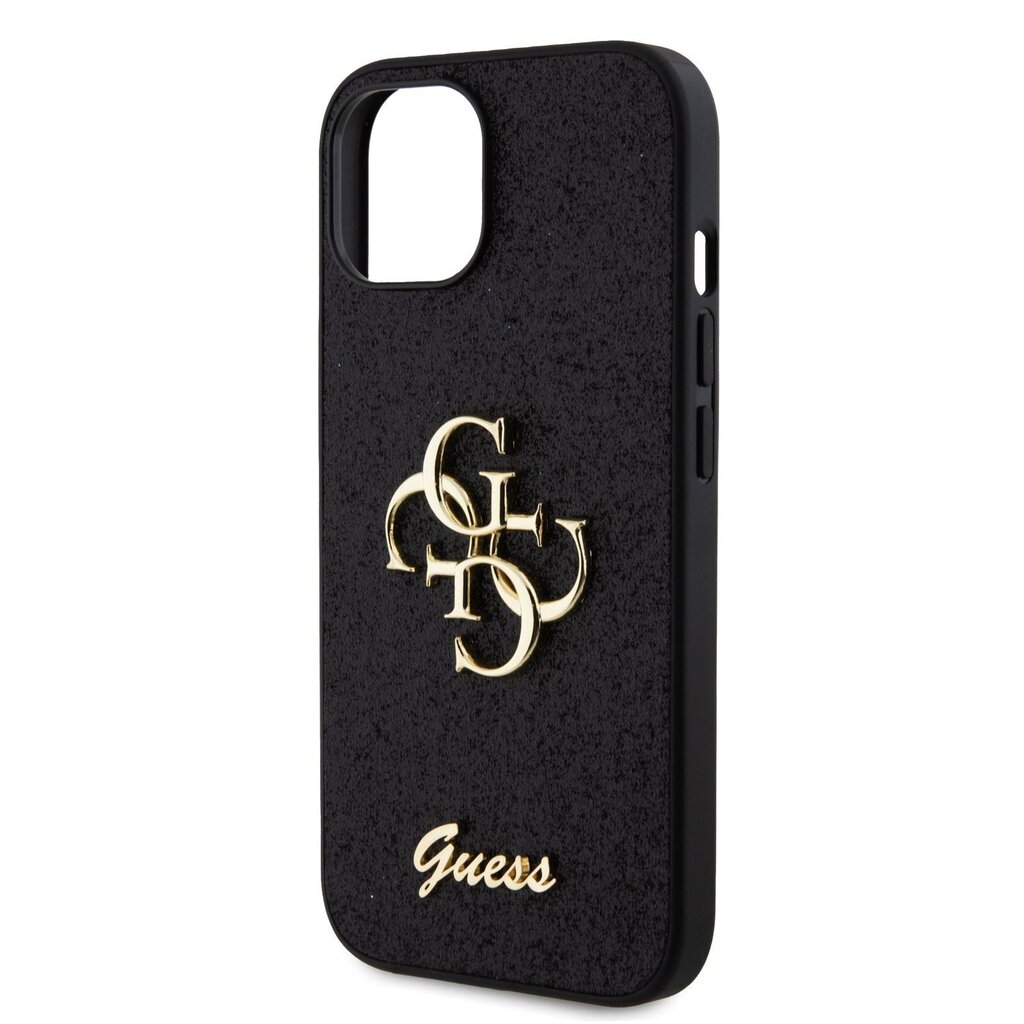 Guess PU Fixed Glitter 4G Metal Logo Case цена и информация | Telefoni kaaned, ümbrised | kaup24.ee