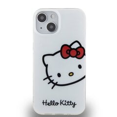 Hello Kitty IML Head Logo Case for  iPhone 13 White цена и информация | Чехлы для телефонов | kaup24.ee